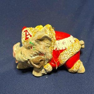 VTG University of Arkansas Razorbacks Christmas Hanging Ornament Collectible